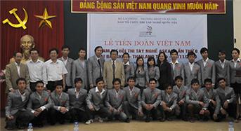 Các thí sinh Việt Nam sẽ tham gia tranh tài ở 18/21 nghề.